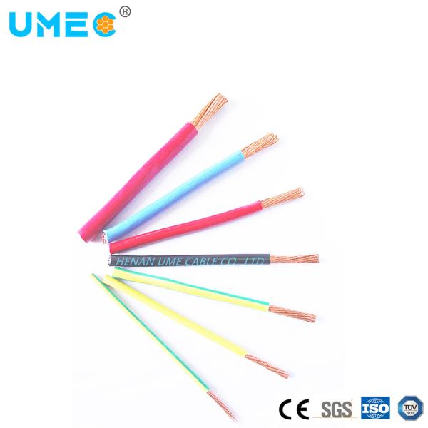 Conductor de cobre PVC isolado de terra de arame de rede de trabalho de arame de 1,5 mm 2,5 mm para instalação de edifícios