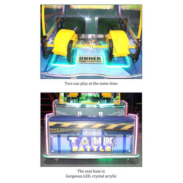 EPARK 42 inch Tank Battle video games Coin Operated Games arcade lottery games machines for sale