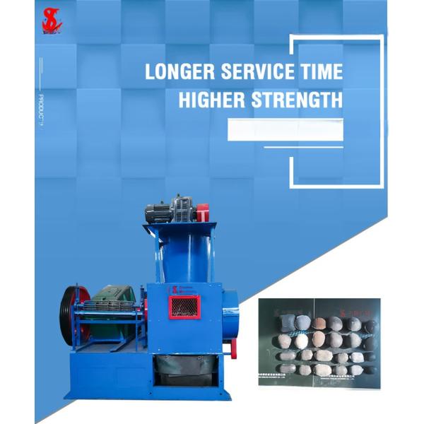 4 Roller Press Iron Ore Briquette Machine with 1-30t/h Material Moisture Less than 50%