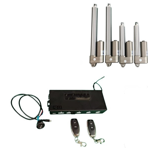 12V/24V линейные приводы 3500N совместимый датчик зала 4CH блок управления приводами