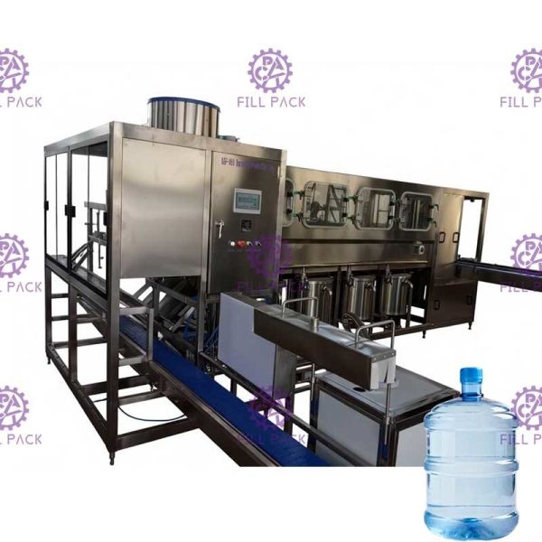 450BPH 20 Liter Jar Filling Machine With Auto Loading Device