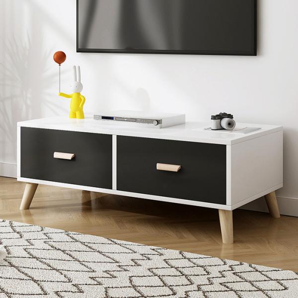 Personalised Reclaimed Wood TV Console Cabinet Stand Nordic Style