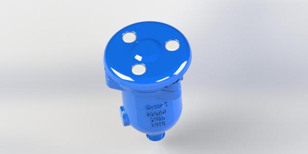Thread Type Ductile Iron Air Release Valves For Water Systems With SS304 Internal Parts