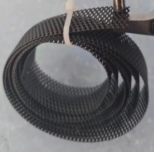Anode de protection cathodique MMO pour pont en béton