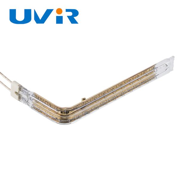 Gold Coating Infrared Heating Element Tube 45-480V 150-6000W