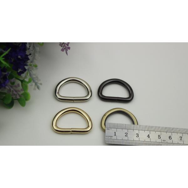 All kinds of size wire iron d ring,small metal d ring buckle for bag