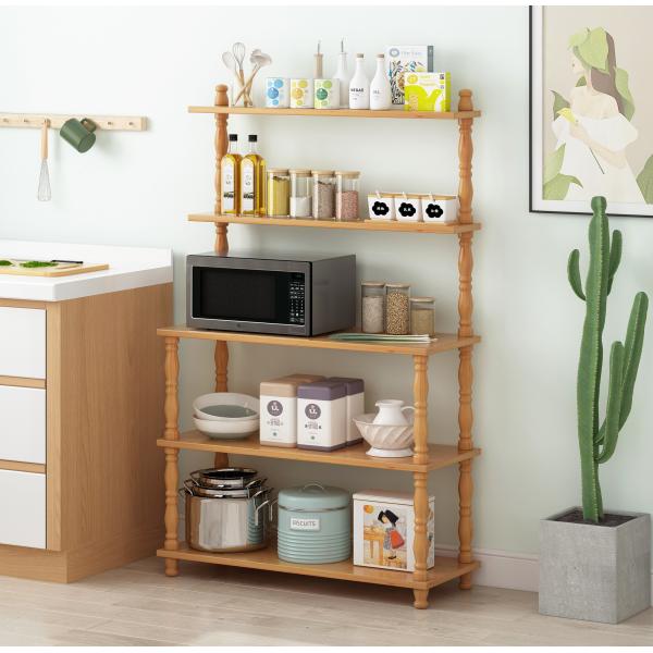 Odm TSCA 5 tier Microwave Kitchen Appliance Shelving Racks Shelf