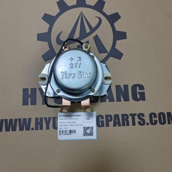 Excavador Parts Relay Battery de las piezas de Hyunsang 2544-9024 25449024 0808830000 para DD80 DL160 DL200