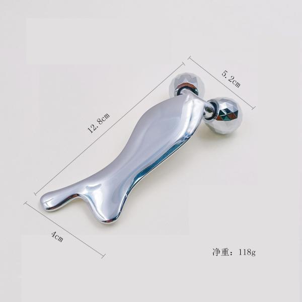 Zinc de aleación de cara y el cuello levantamiento masajista rodillo de la piel de ajuste de rejuvenecimiento herramienta de levantamiento facial