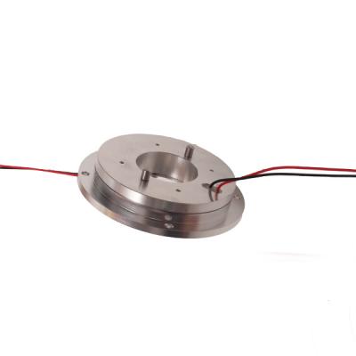 2 Circuitos Pancake Slip Ring Transmissor de corrente 4A com 30mm Bore Dia