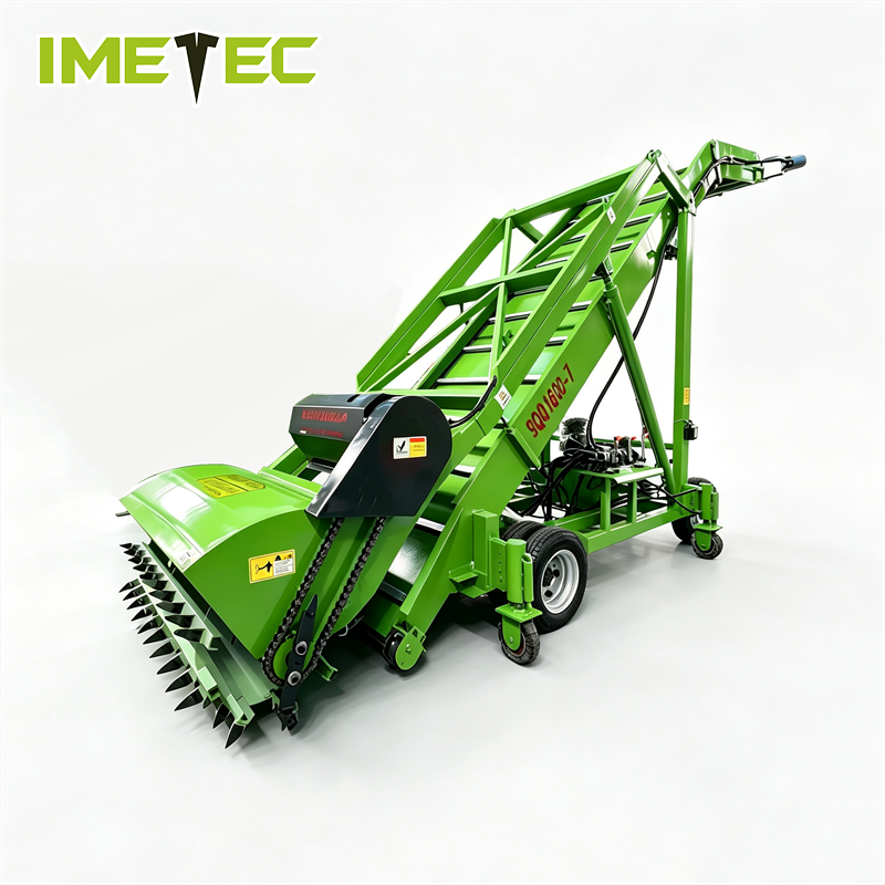 Integrated Silage Loader Reclaimer Dairy Cattle Equipment For Forage Digging Taking