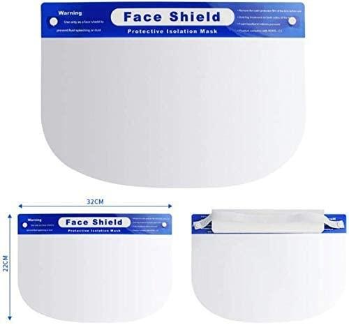 Non Wearing Pressure Plastic Face Shield , Chemical Resistant Face Shield Safe