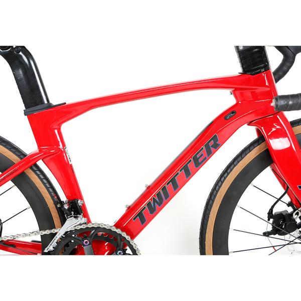 Twitter Cyclone Carbon Fiber 24 Inch Road Bike For 8 to 12 Years Child