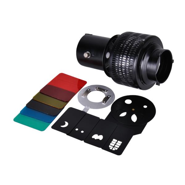 Оптически пятно, Комент - аксессуары освещения б фотографические с блюдом рефлек