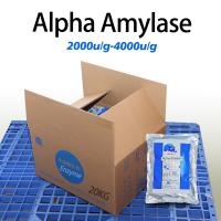 Alpha amylase à température moyenne soluble dans l' eau poudre d' amylase