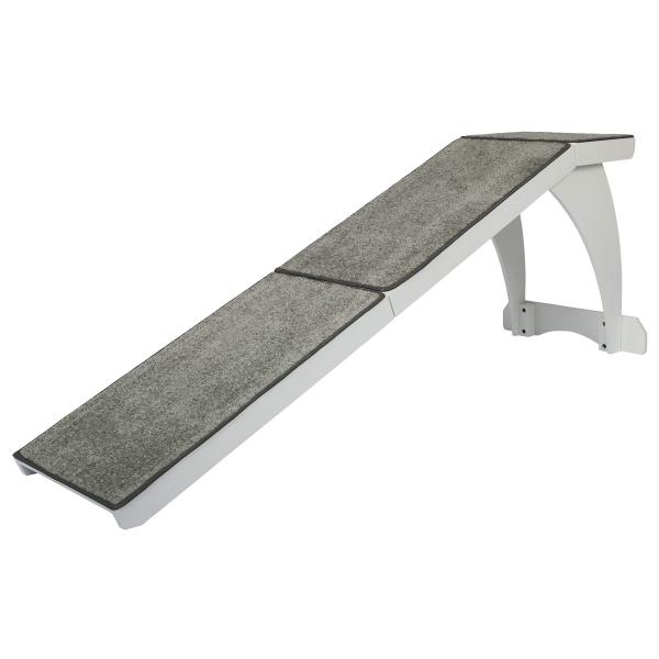 Solid Wood S L Bed Ramp For Dogs Cats 70 Inch Long No Slipping