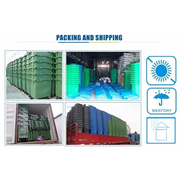 Used Plastic Waste Container Medical Plastic Waste Bins