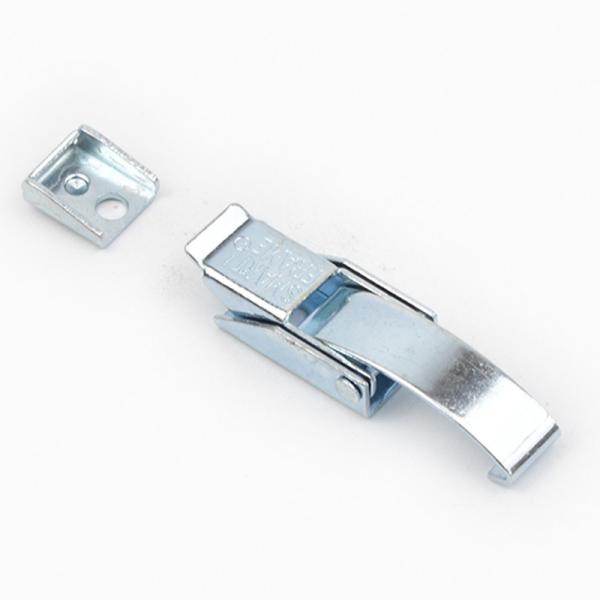 Mini Spring Carbon Steel Hasp Lockable Draw Latch 50mm*13mm
