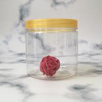 500 ml 650 ml 800 ml frascos de plástico para alimentos Utilização multiuso PET frascos de plástico transparentes para alimentos recipiente