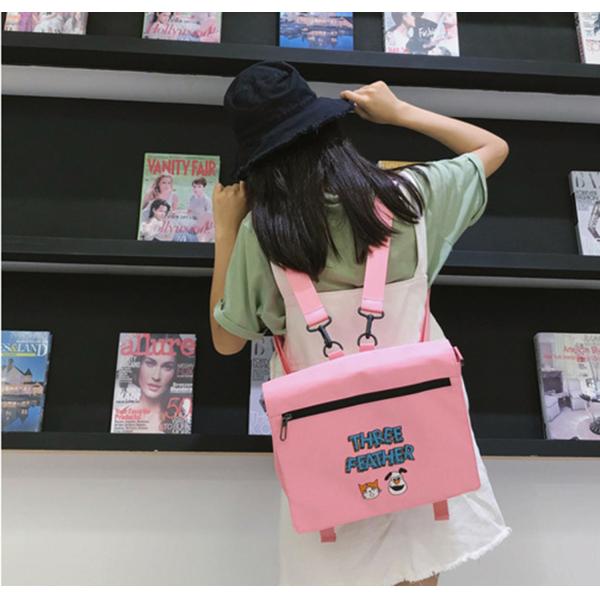 Korean version of Harajuku High School Students Joker Simple Backpack Bags Travel Backpack