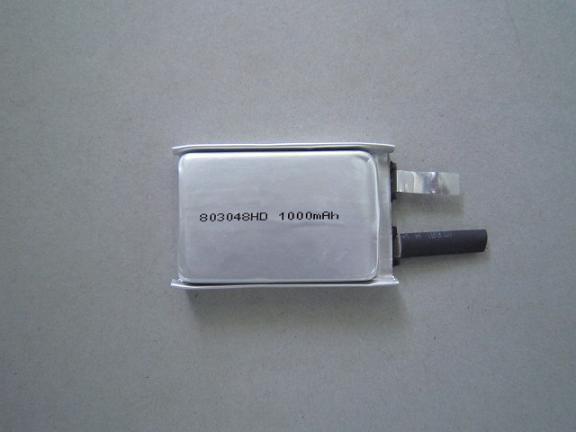 Bateria de baixa temperatura 3.7v do polímero do lítio, CE da bateria de lítio 1000mAh