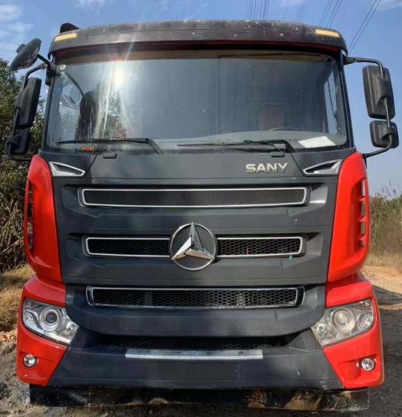 Réparation et équipement de camions de pompage de béton 49m pompe à trois sections et plus camions de pompage de béton montés