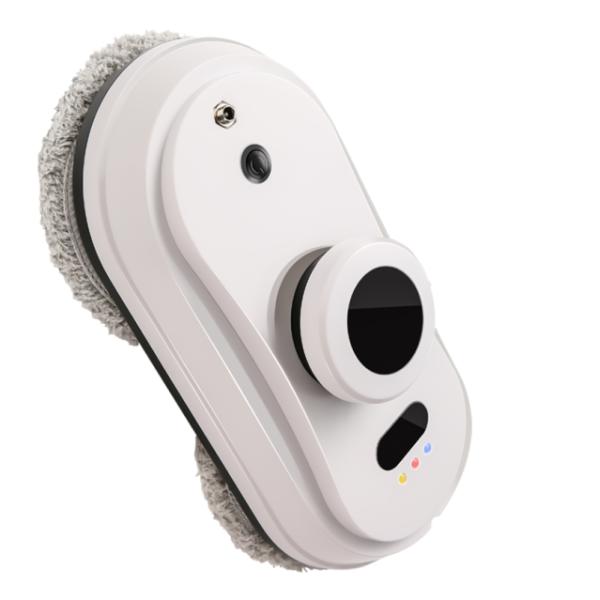 OEM Robot Window Cleaner Edge Clean With Roll Brush Water Spray Cleaning Path Edge Clean