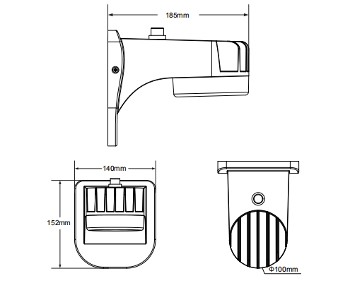 20W света СИД 140 градусов архитектурноакустические, света СИД 3000K IP65 на открытом воздухе