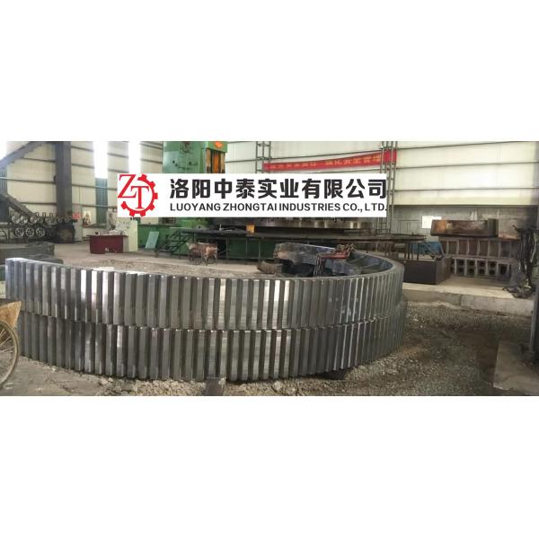 Large Kiln / Mill Girth Gear Blank Rough Machining Customization
