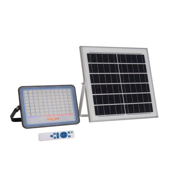 Aluminum Body Solar Led Flood Light For Park With 80 Ra And 5000-6000K Color Temperature
