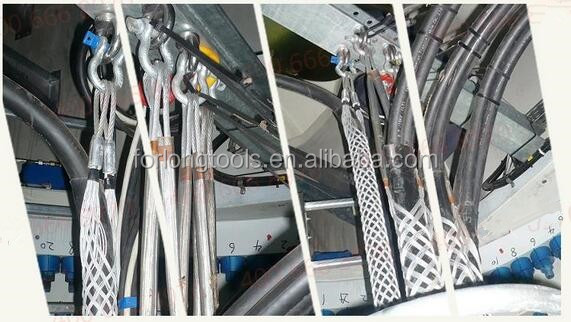 Universal 25-240mm Cable Socks Wire Mesh Sleeve for Electric Power and Optical Fiber Advanced Technology