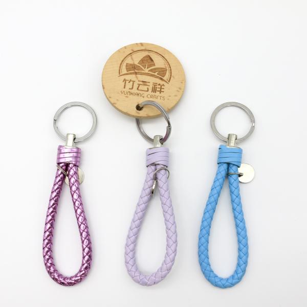 Chaîne de clés personnalisée pour femmes/hommes portefeuille Chaîne de clés gravée en bois