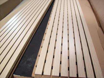 Customized Wooden Grooved Acoustic Panel 3d Diffuser Wall Panels Philippines