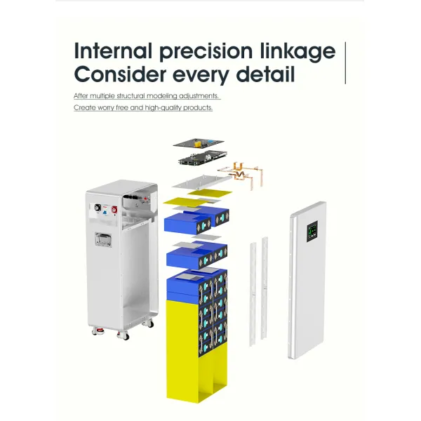 Vertical 48V300ah Lithium Iron Phosphate Energy Storage Battery Metal Box Battery Shell Source