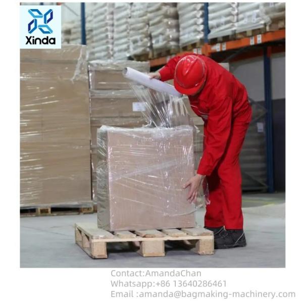 Industrial Thickened PE Stretch Film Packaging Special Moisture And Dust Proof Custom