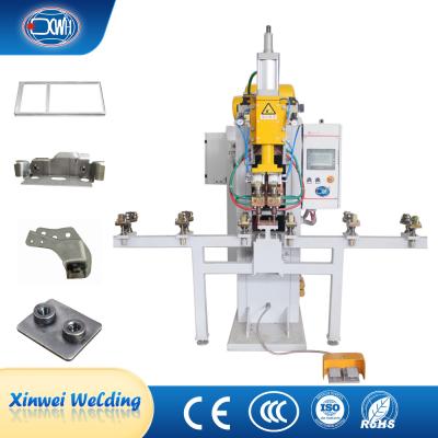 CE Resistance Spot Welding Equipment , 18mm Wire Mesh Spot Welding Machine
