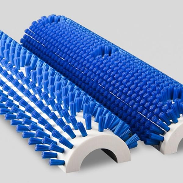 Промышленные туфтовые роликовые щетки с разделенным ядром