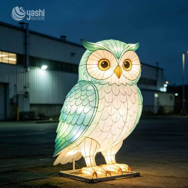 Custom Life Size Peacock LED Motif Light Zigong Silk Lantern Waterproof Outdoor Sculpture for Theme Park Holiday Show