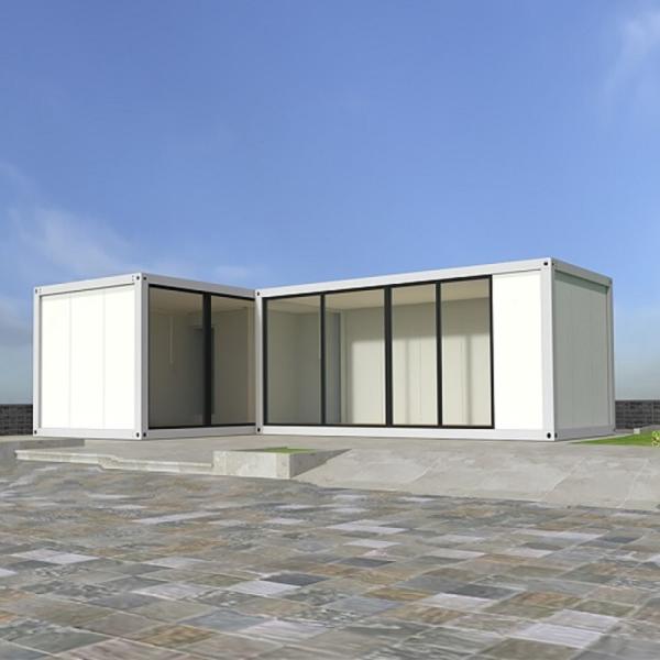 Стальной сэндвич панель Контейнер офис Ресторан с кухней и 18 мм MGO доска пол