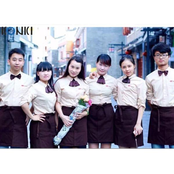 Coffee Shop Fine Dining Restaurant Uniforms With High - End Suit