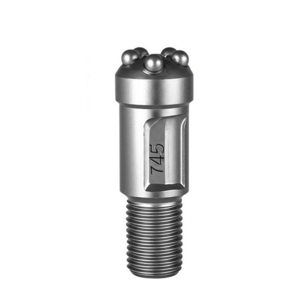 T45 Thread Rock Drilling Bits with 2 3/8 Inches Thread Size Forged for Hard Rock Stability