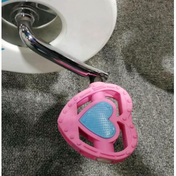 Pedal de forma de coração Rodas de treinamento infantis Bicicletas de 16 polegadas Balance Bike Rosa