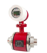 Lightweight Compact DN6000 Stainless Steel Turbine Flow Meter , Industrial Turbine Flow Sensor