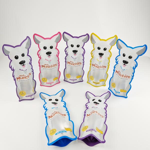 Child Resistant Shaped Mylar Food Bags 3.5g 7g 14g 28g Candy Die Cut Plastic Bag