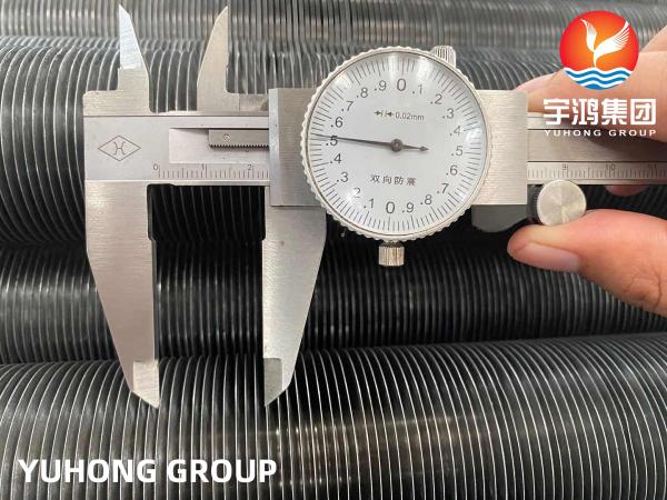 Industrial Extruded Fin Tube Products Carbon Steel ASTM A179 For Desalination Plants