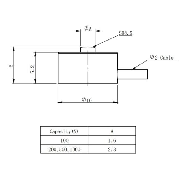 датчика силы нержавеющей стали 100-1000n датчики измерения силы кнопки мини небольшие