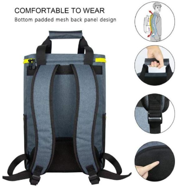 Пляж располагаясь лагерем 30 рюкзак изолированный консервными банками более крутой с подкладкой PEVA