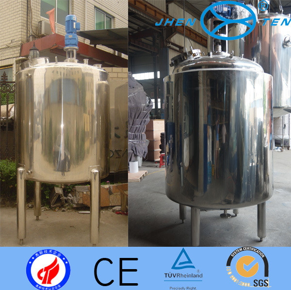 Daily Chemical Stainless Steel Mixing Tank Inox Vessel With Agitator