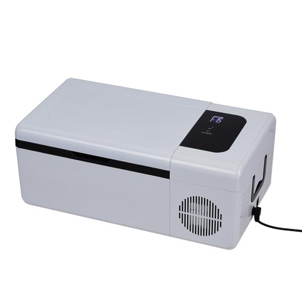 Portable Mini Car Fridge 15L AC DC Electric Freezer Compressor for Truck and Camping
