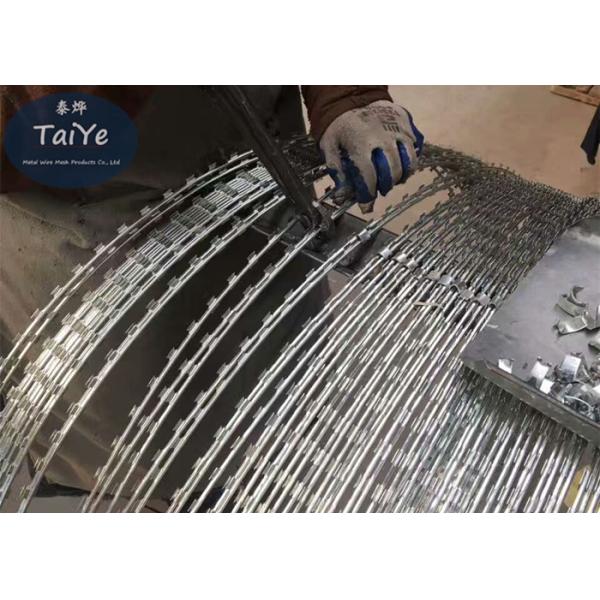 Anti Rust Stainless Steel Wire Clips Compatible To Fasten Razor Wire